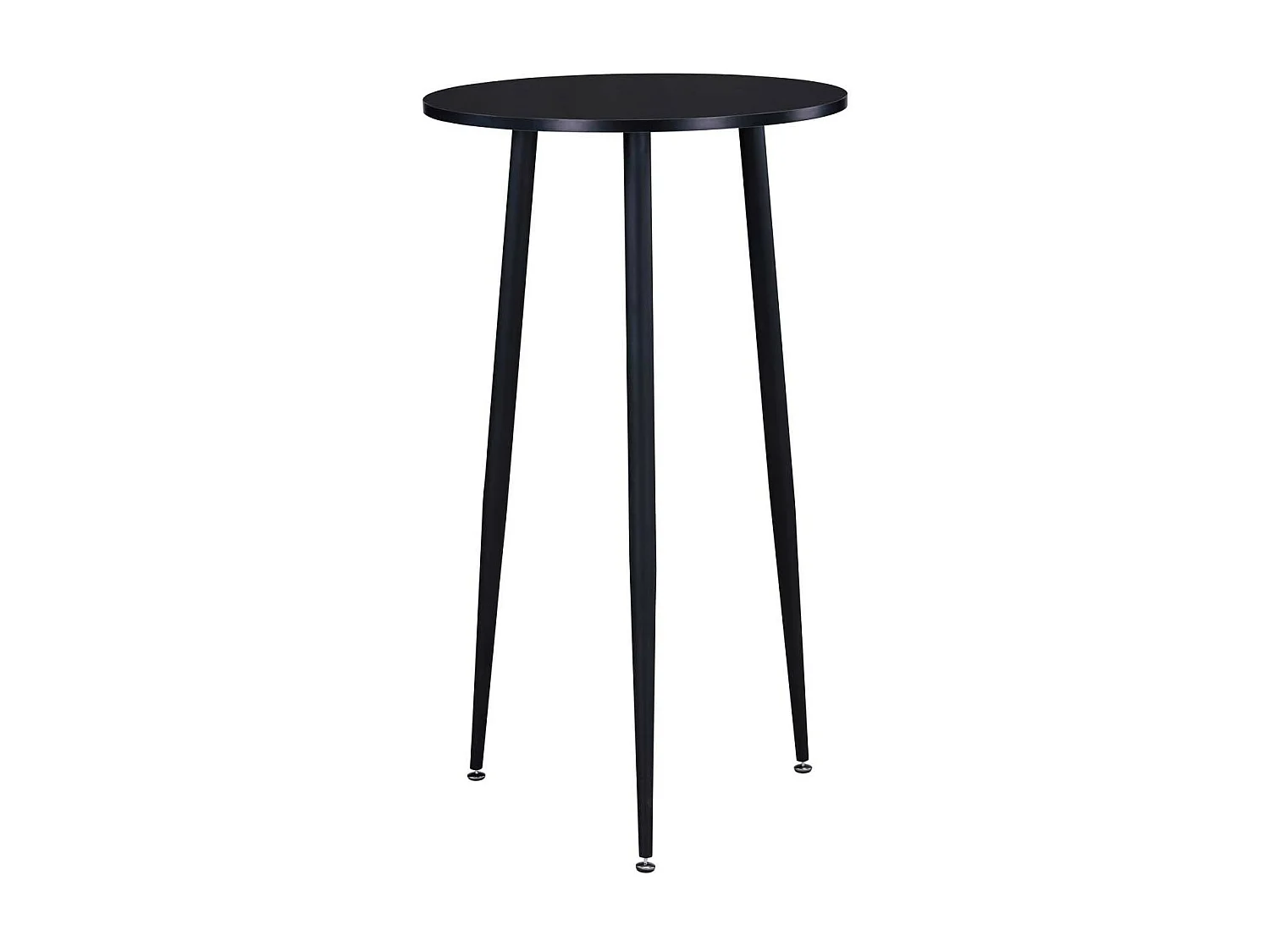 Table de Bar Design "Plaza" 70cm Noir