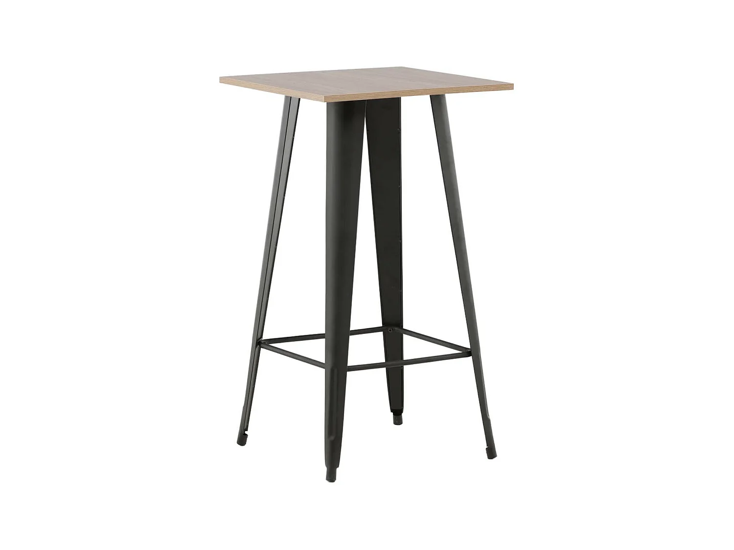 Table de Bar "Tempe" 105cm Noyer