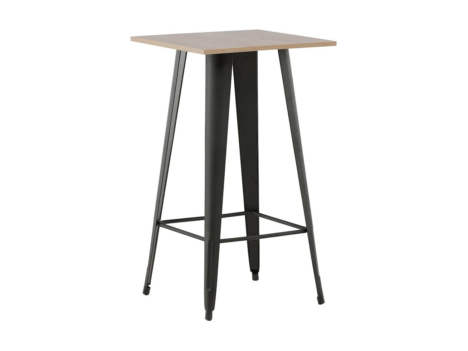 Table de Bar "Tempe" 105cm Noyer
