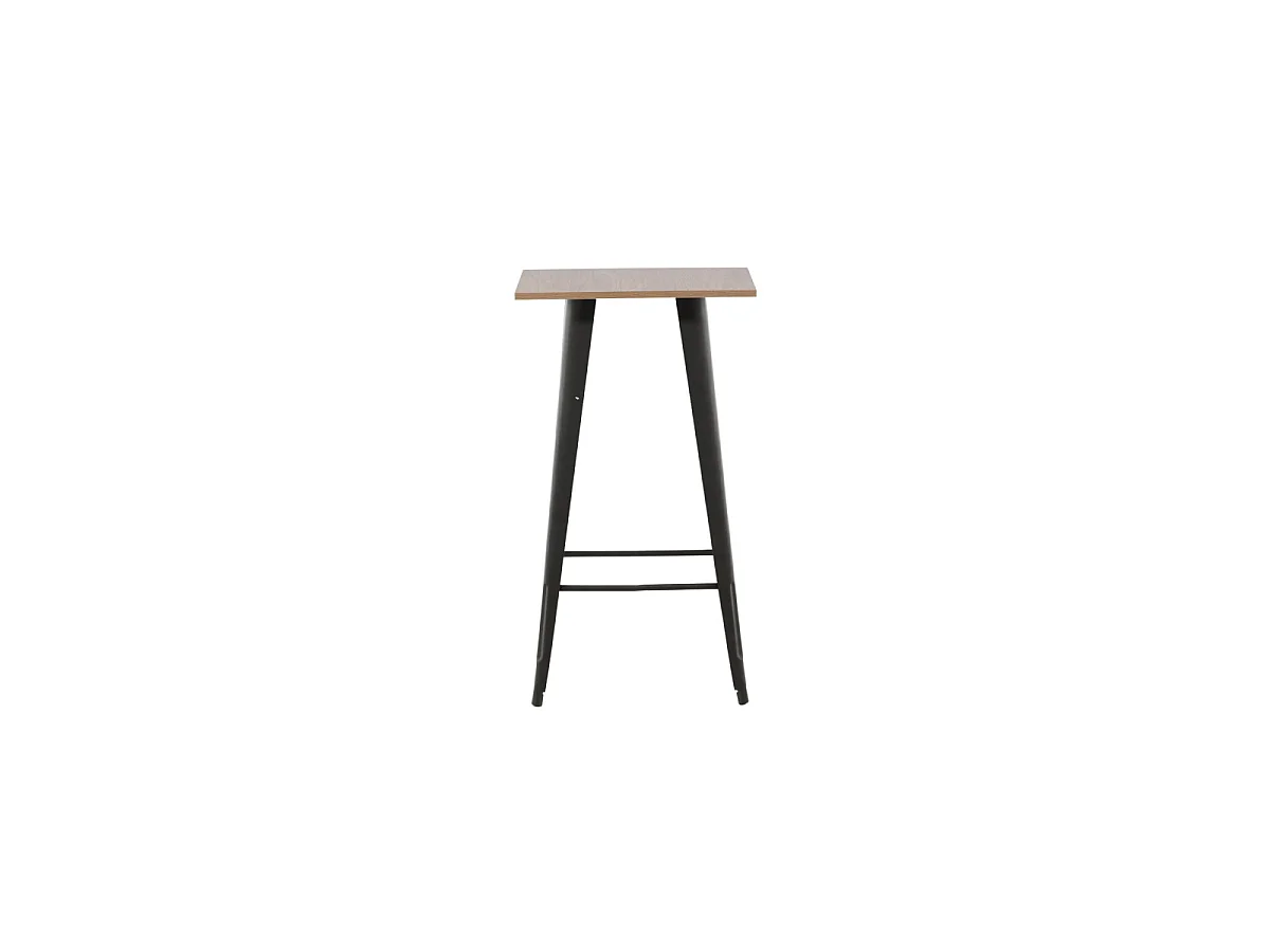 Table de Bar "Tempe" 105cm Noyer