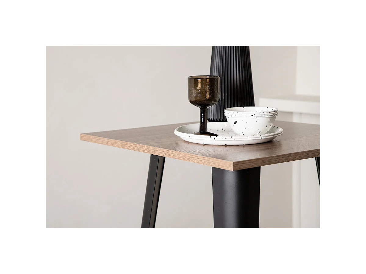 Table de Bar "Tempe" 105cm Noyer