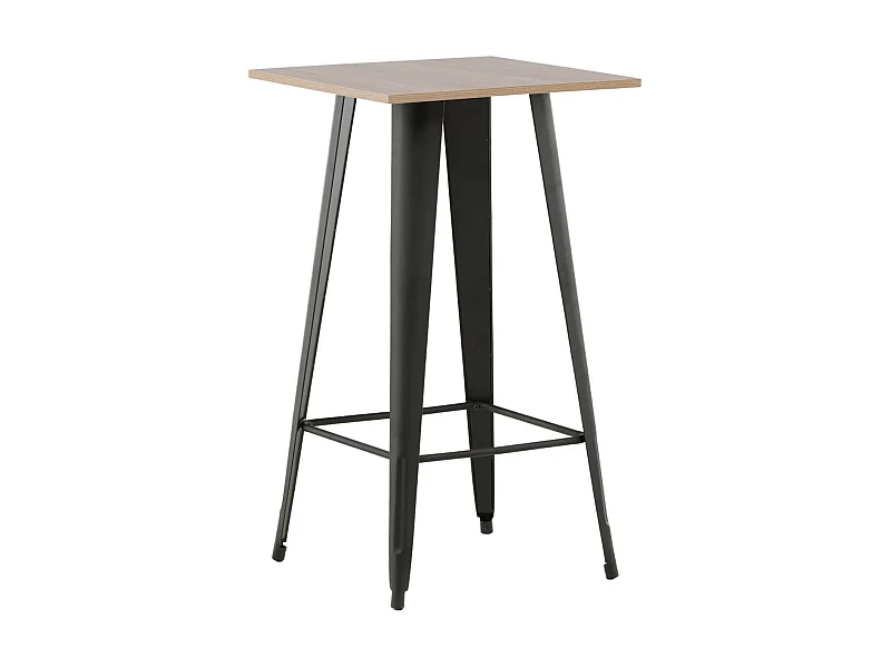 Table de Bar "Tempe" 105cm Noyer
