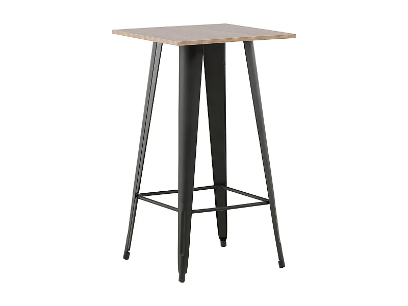 Table de Bar "Tempe" 105cm Noyer