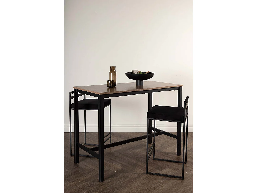 Table de Bar "Camden" 120cm Noyer