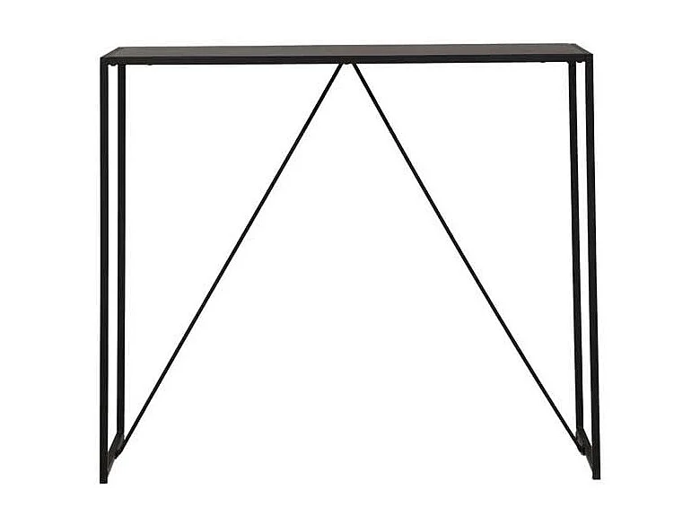 Table de Bar "Brea" 120cm Noir