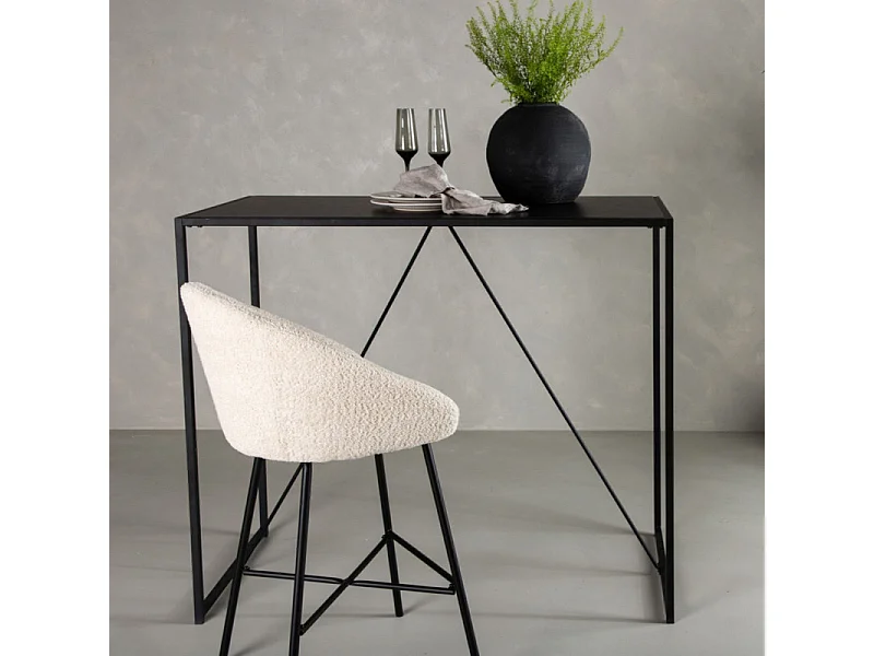 Brea bartafel zwart.