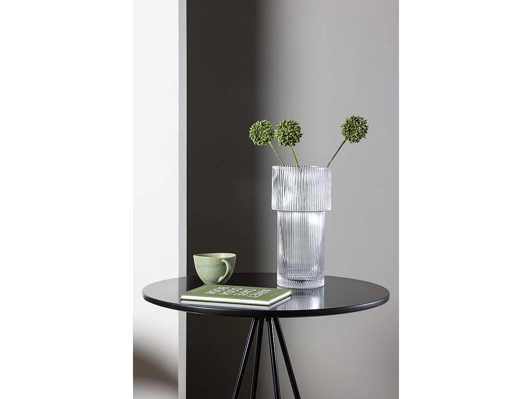 Bistro table de bar Ø60cm noir.