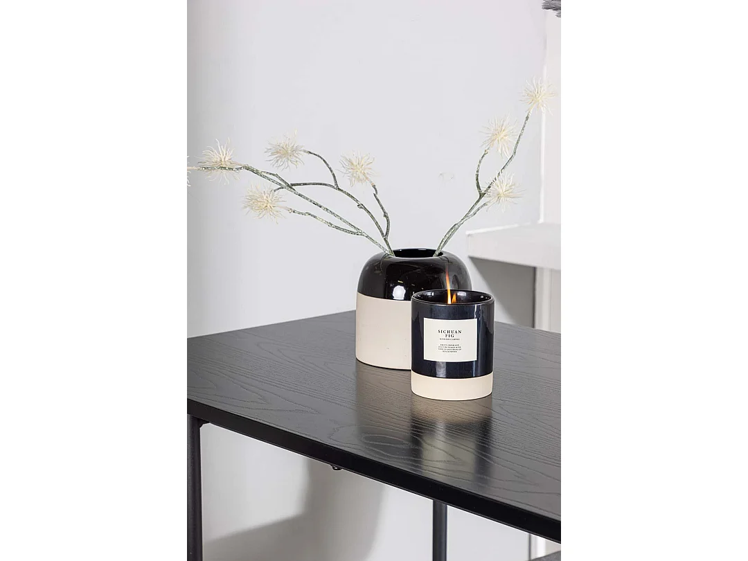 Rax barmeubelset bartafel zwart en 4 bell barstoelen grijs.