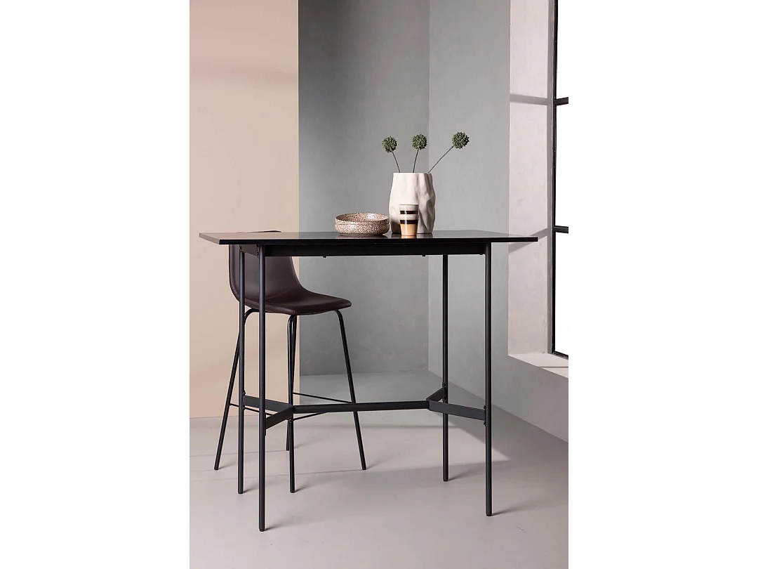 Table de Bar "Rax" 120cm Noir