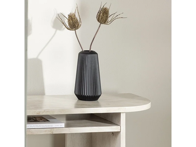 Console Effet Marbre "Alesund" 120cm Beige