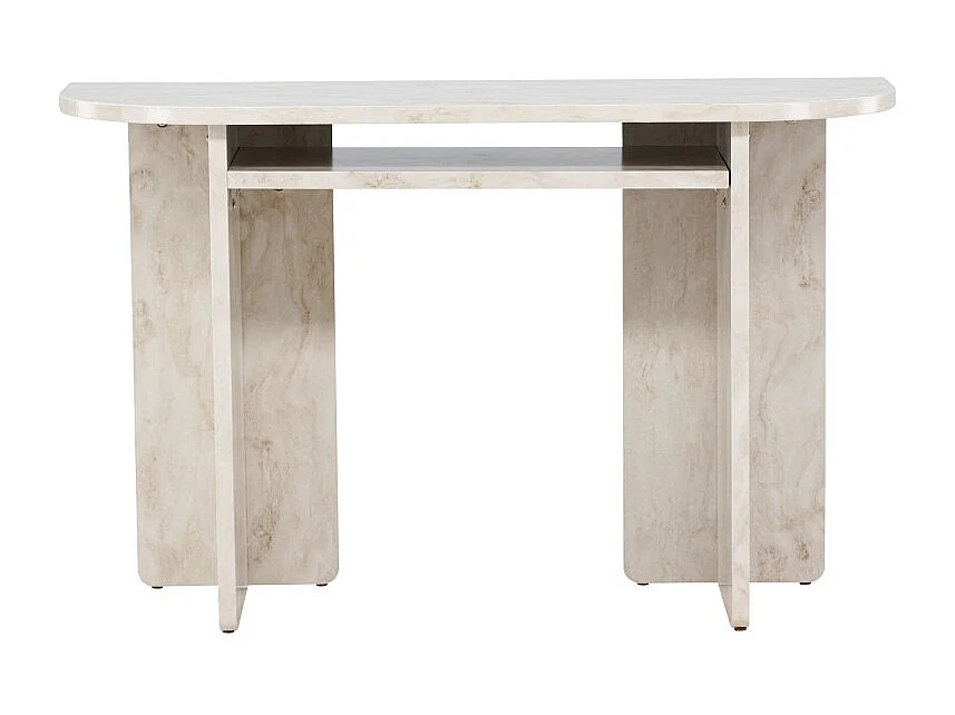 Console Effet Marbre "Alesund" 120cm Beige