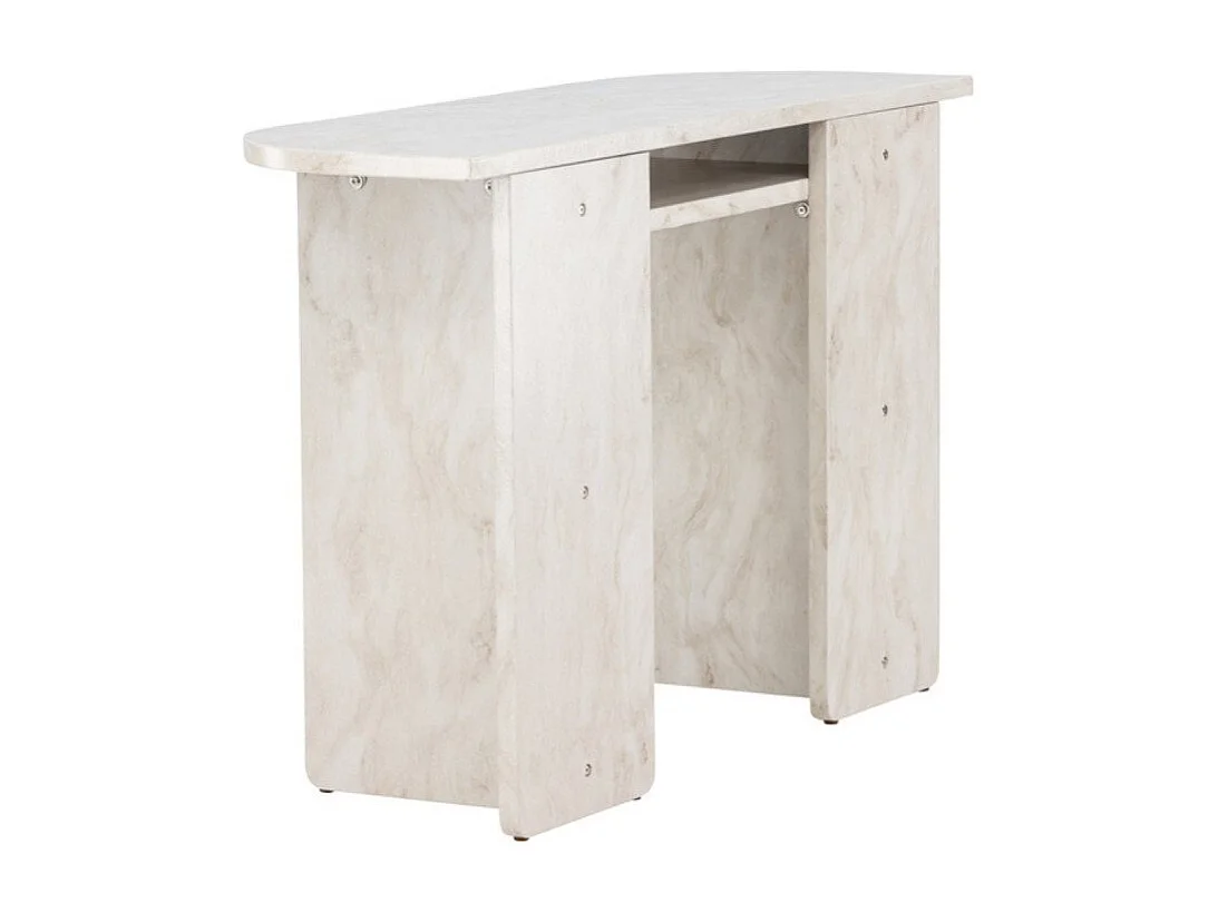 Console Effet Marbre "Alesund" 120cm Beige