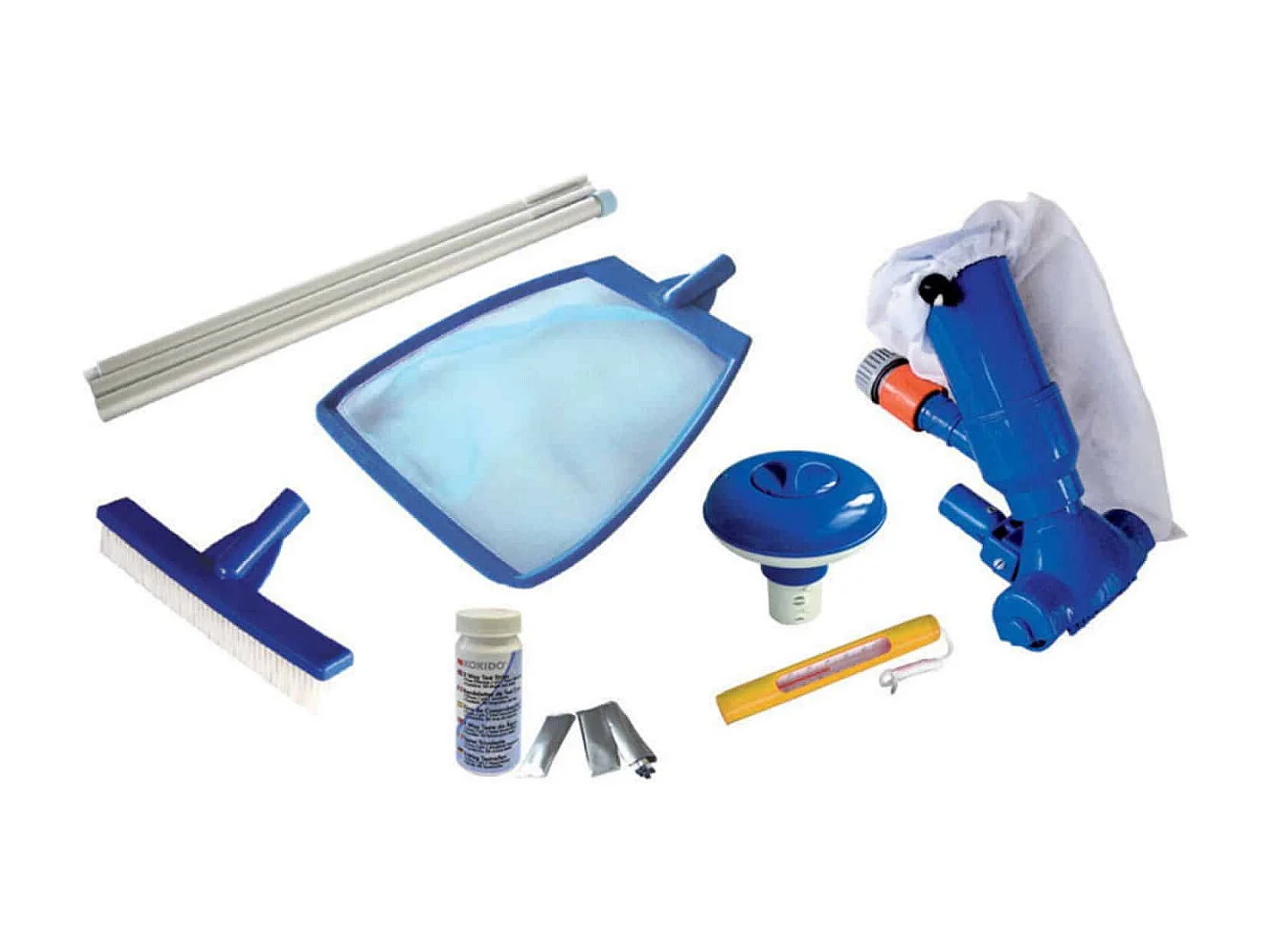 Kit de Nettoyage pour Entretien de Piscine de Kokido 7 Accessoires