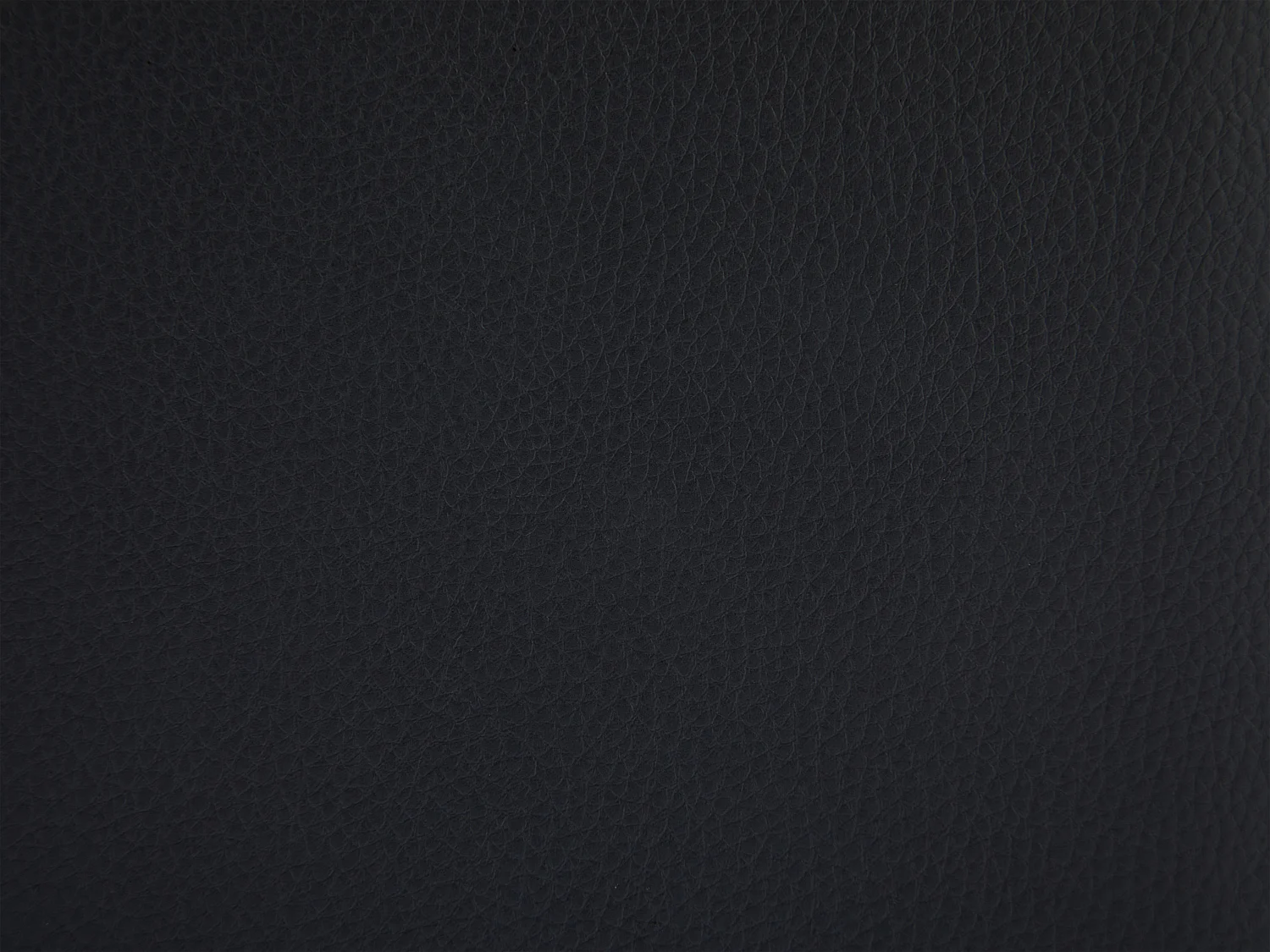 Lot de 2 tabourets de bar en simili et acier - Hauteur réglable - Noir - CALVIN