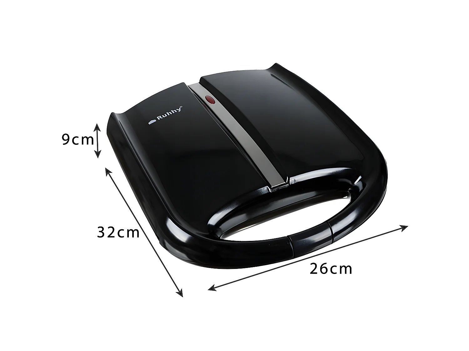 Gaufrier machine a biscuit pour 24 moitiés de noix, XL, 1600 W, revêtement anti-adhésif, moule à noix