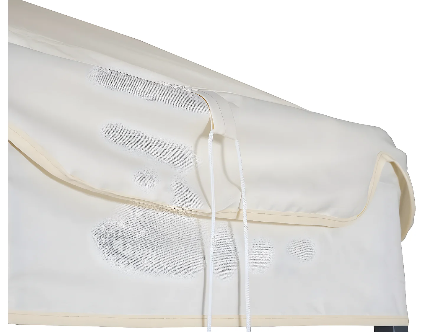 Pergola MCW-E42 + Moskitonetz, Creme