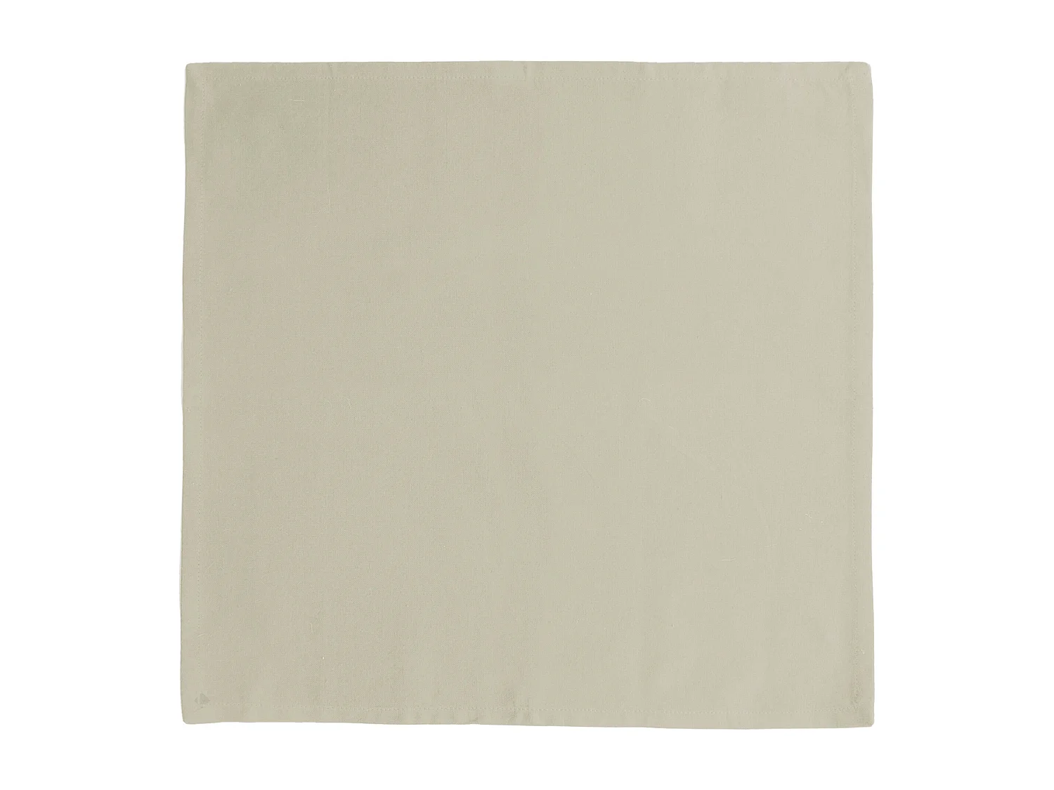 Lot de 6 serviettes de table 45x45 cm YUCO coton naturel