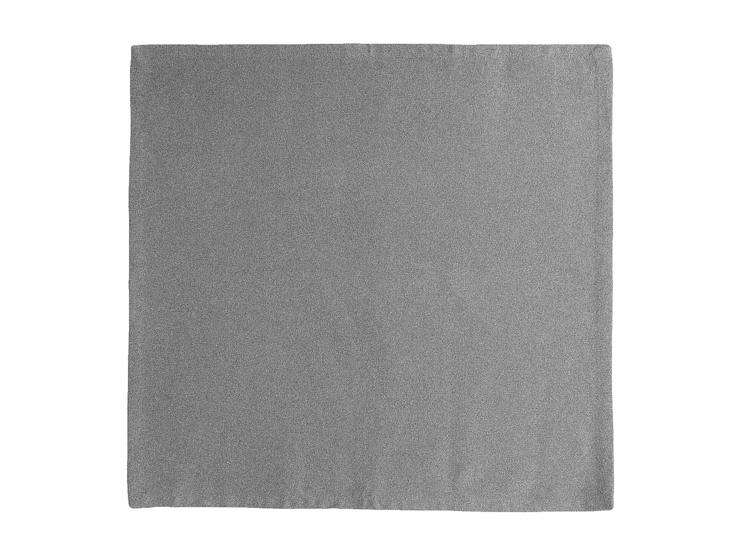 Lot de 6 serviettes de table 45x45 cm YUCO coton chambrey gris