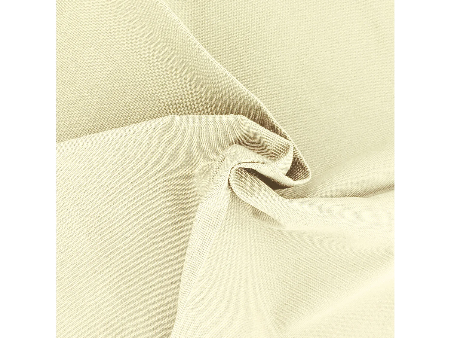 Lot de 6 serviettes de table 45x45 cm collection YUCO coton écru