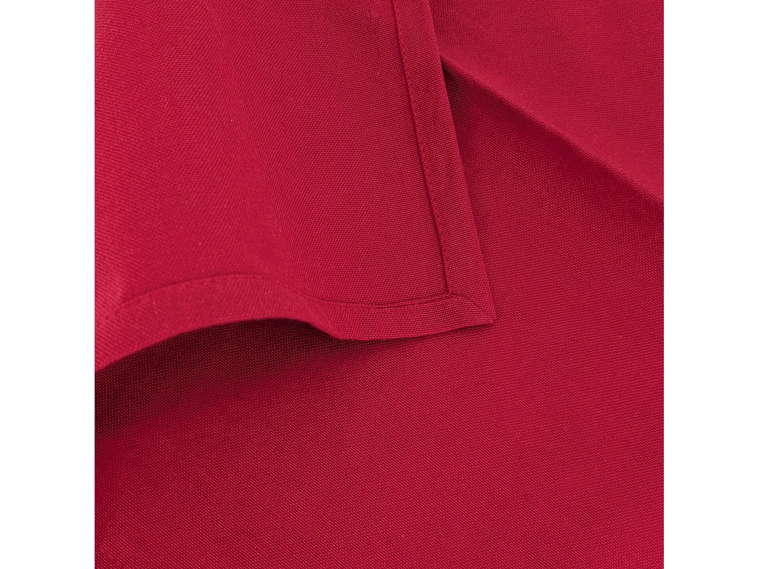 Lot de 6 serviettes de table 45x45 cm collection YUCO coton pavot