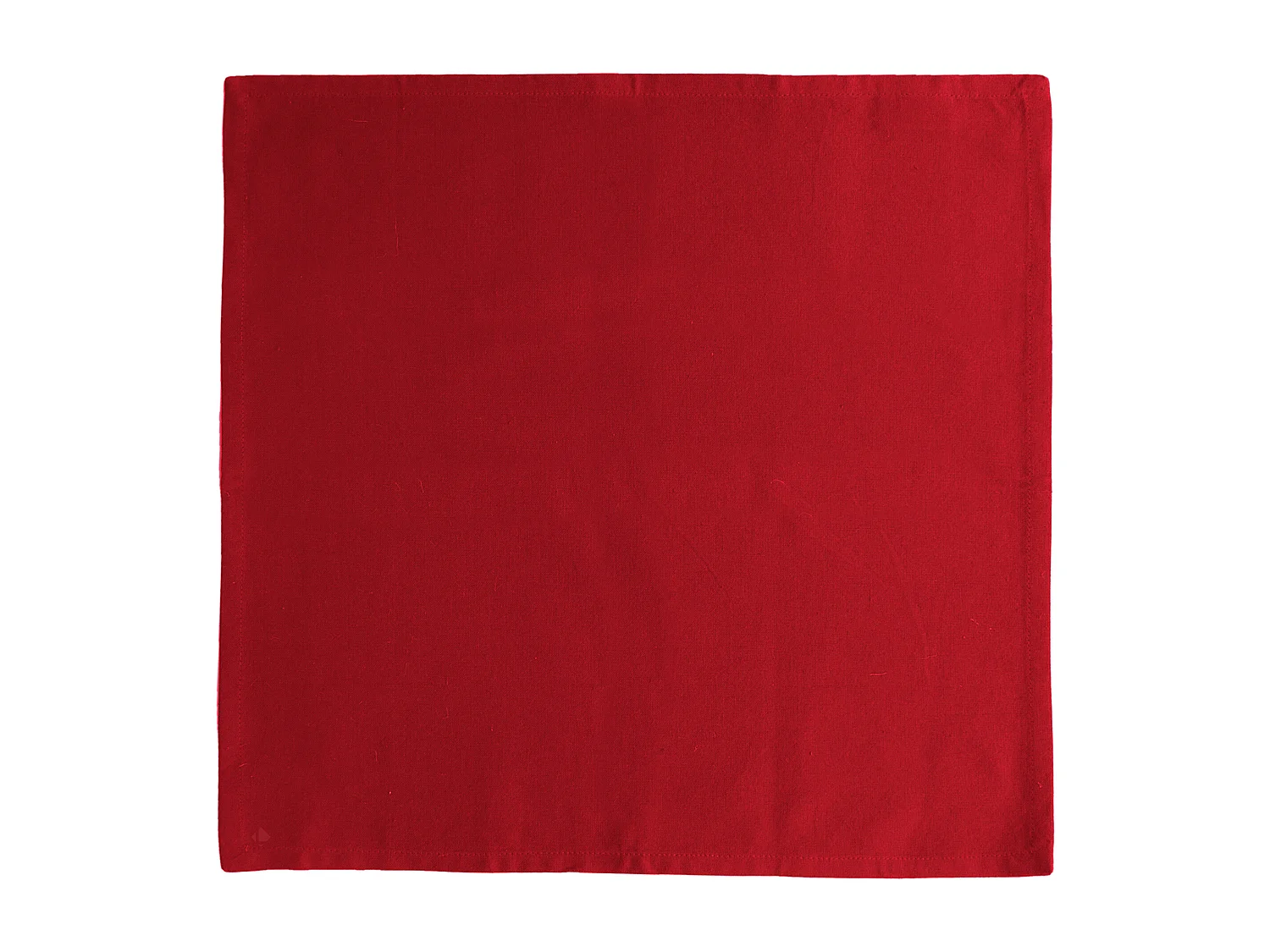 Lot de 6 serviettes de table 45x45 cm collection YUCO coton pavot