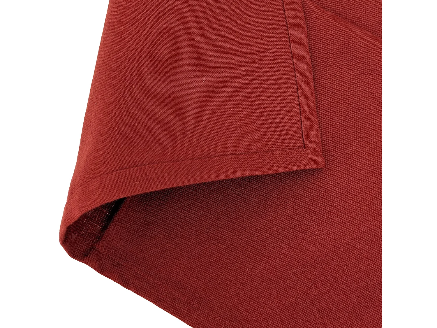 Lot de 6 serviettes de table 45x45 cm YUCO coton tomette