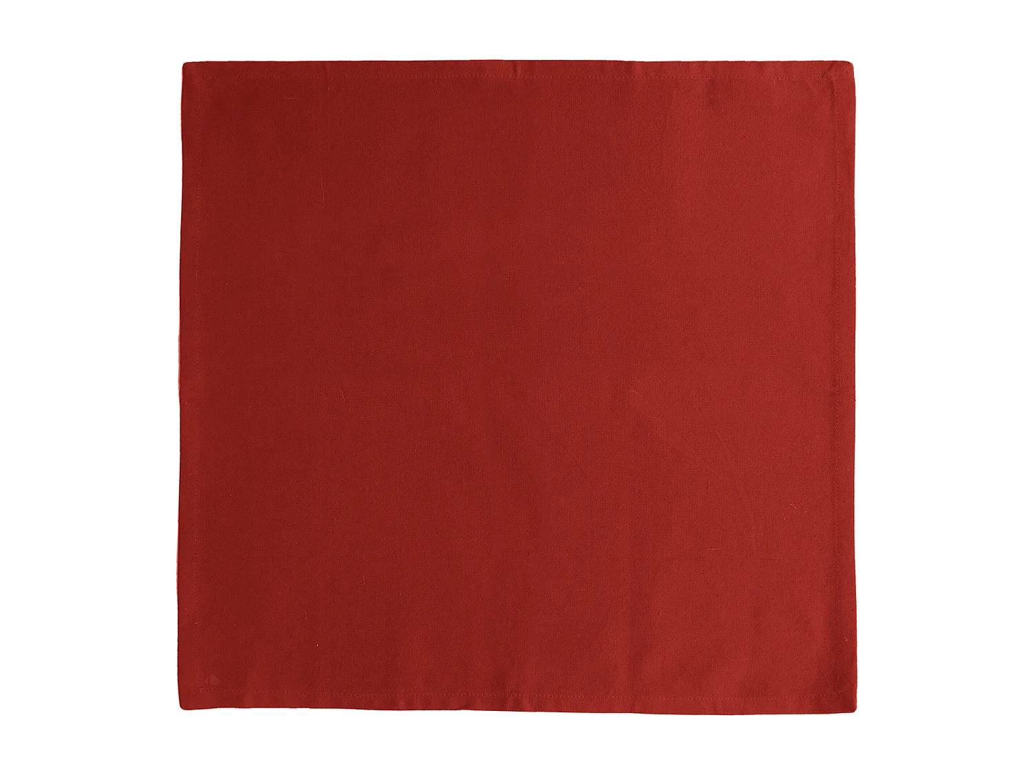 Lot de 6 serviettes de table 45x45 cm YUCO coton tomette