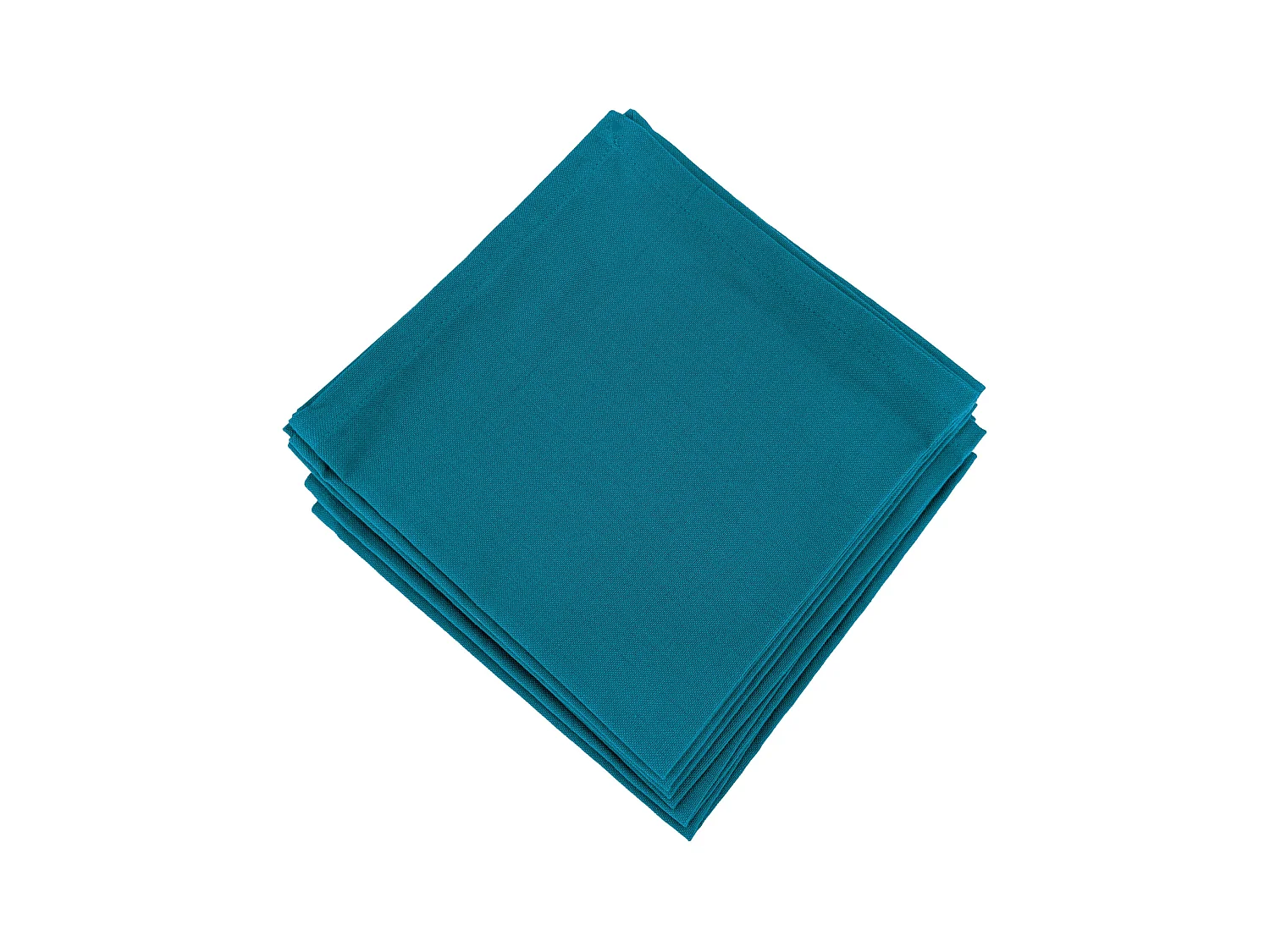 Lot de 6 serviettes de table 45x45 cm collection YUCO coton jade