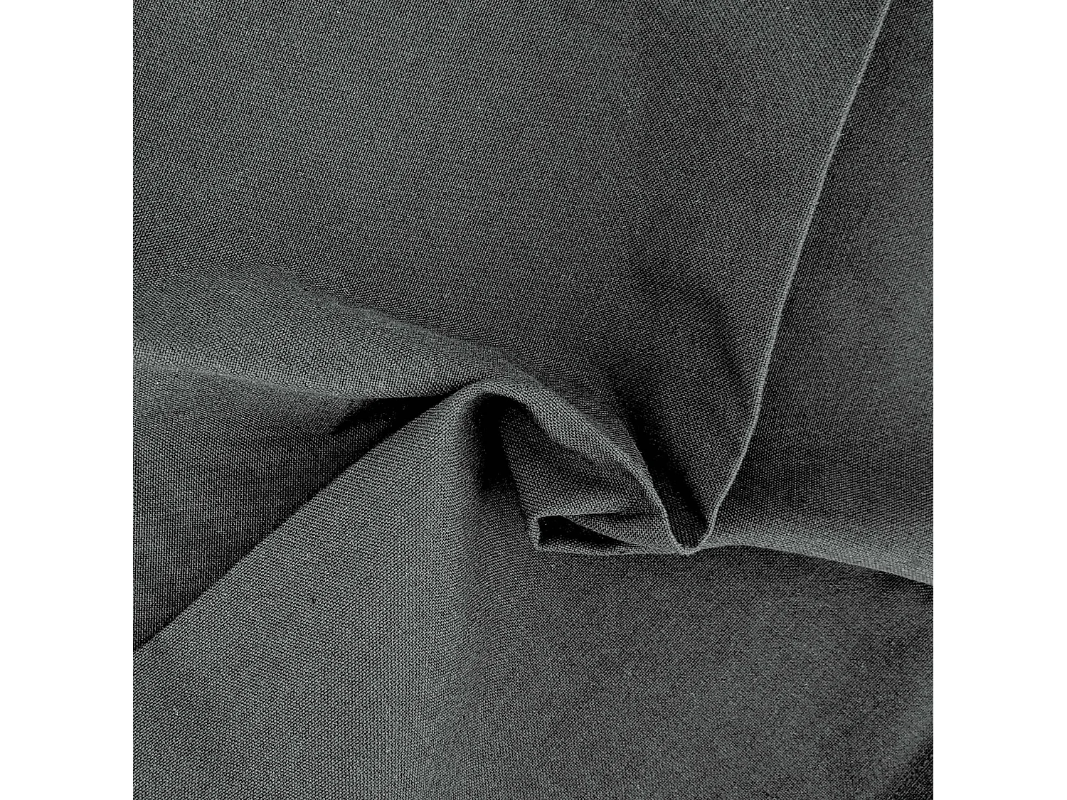 Lot de 6 serviettes de table 45x45 cm YUCO coton anthracite