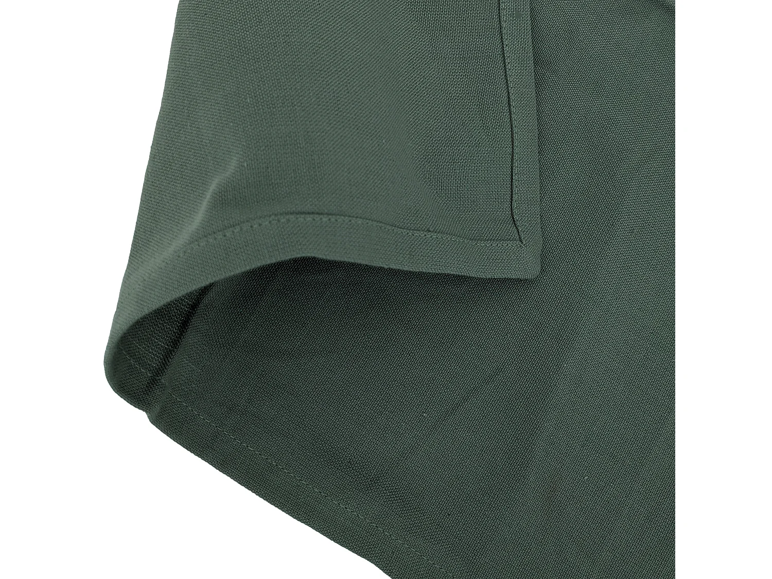 Lot de 6 serviettes de table 45x45 cm collection YUCO coton cèdre