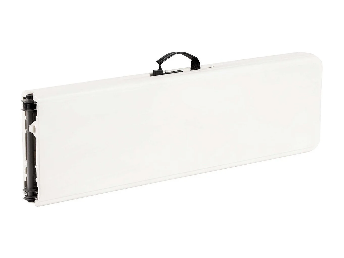 Banc pliant en métal "Foldy" - 183 x 29 x 42 cm - Blanc