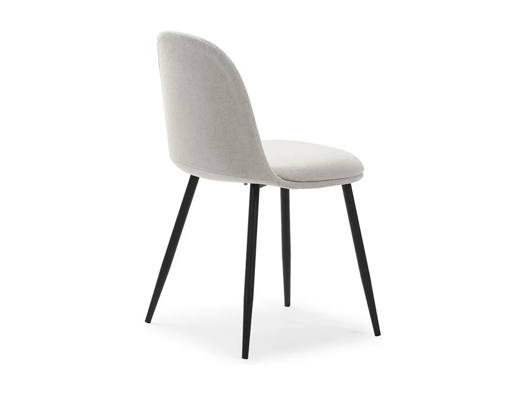 Eetkamerstoel Malila - 54x63x48cm - Beige - Set van 4