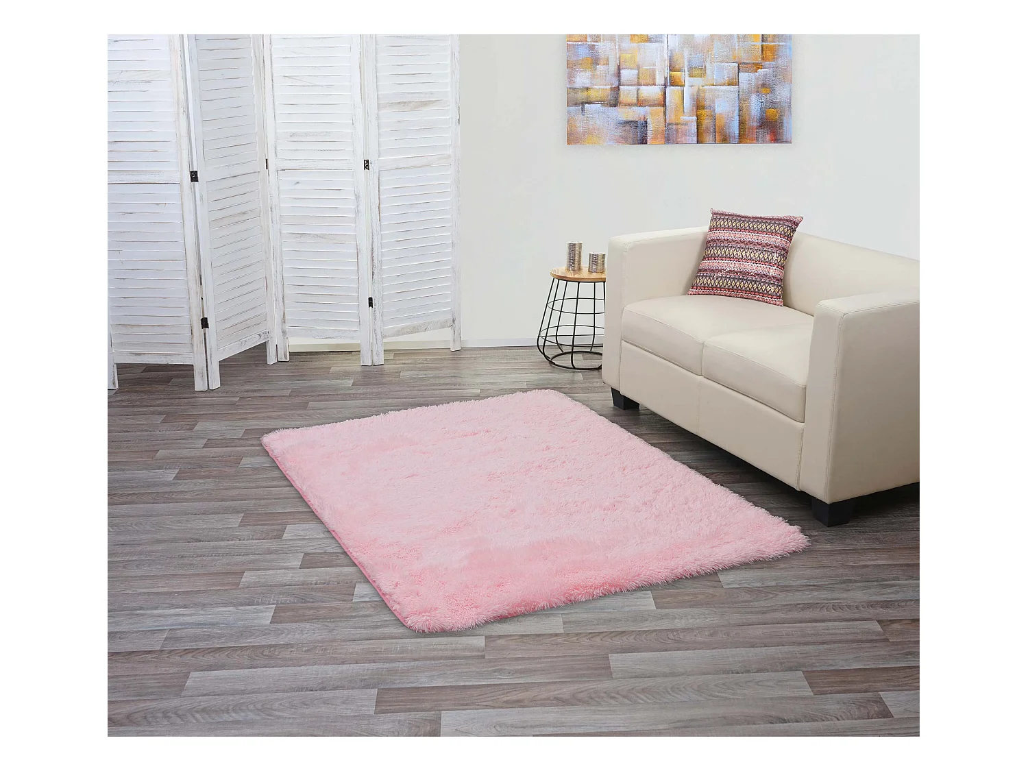 Tapis MCW-F69,  rose