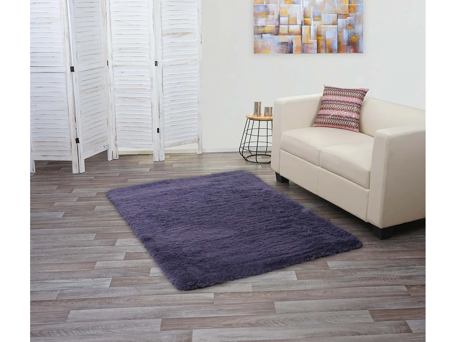 Tapis MCW-F69,  violet foncé