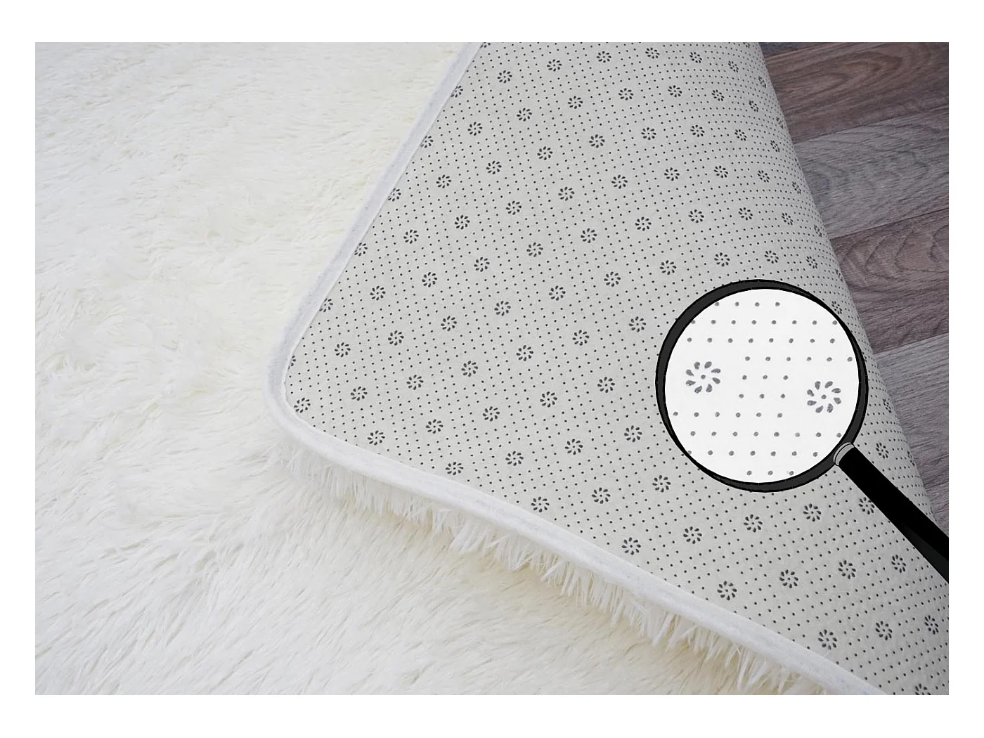 Alfombra MCW-F69,  marrón oscuro