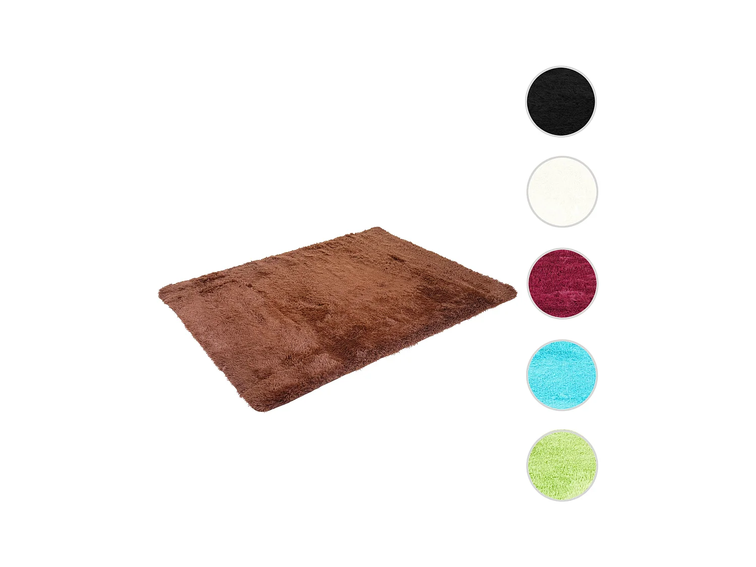 Alfombra MCW-F69,  marrón oscuro