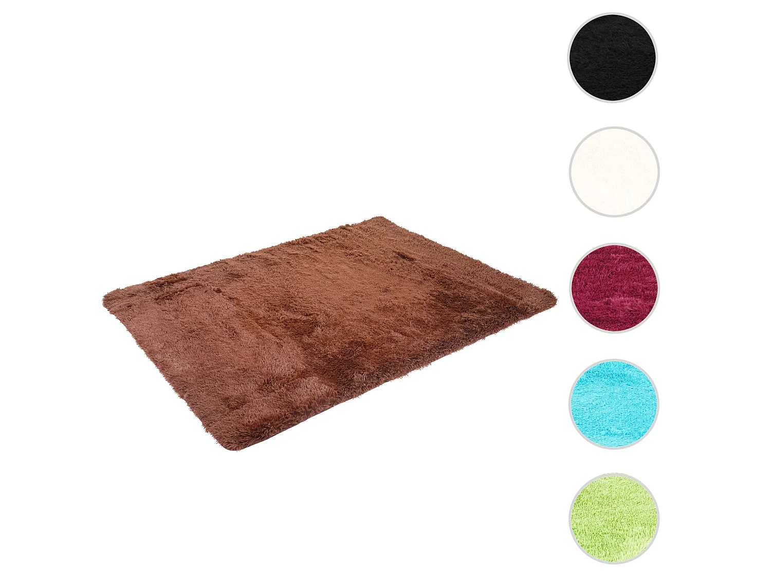 Dywan MCW-F69,  ciemny brąz