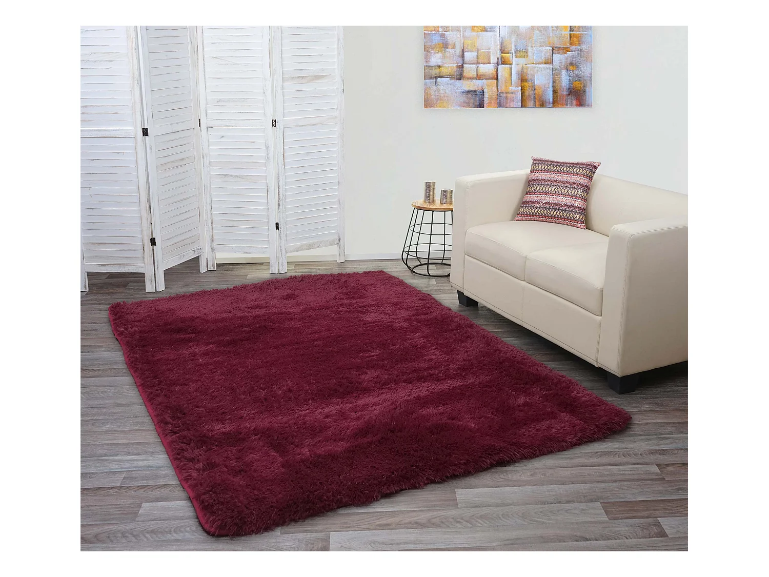 Tapis MCW-F69,  bordeaux