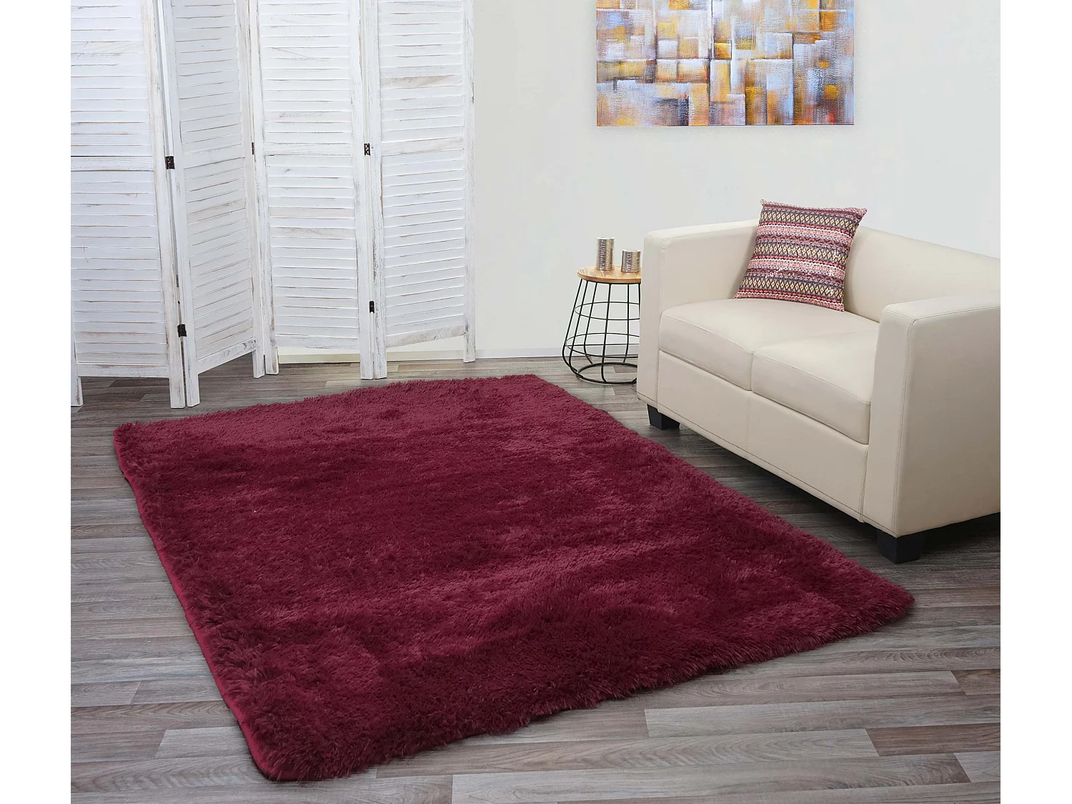 Tapis MCW-F69,  bordeaux