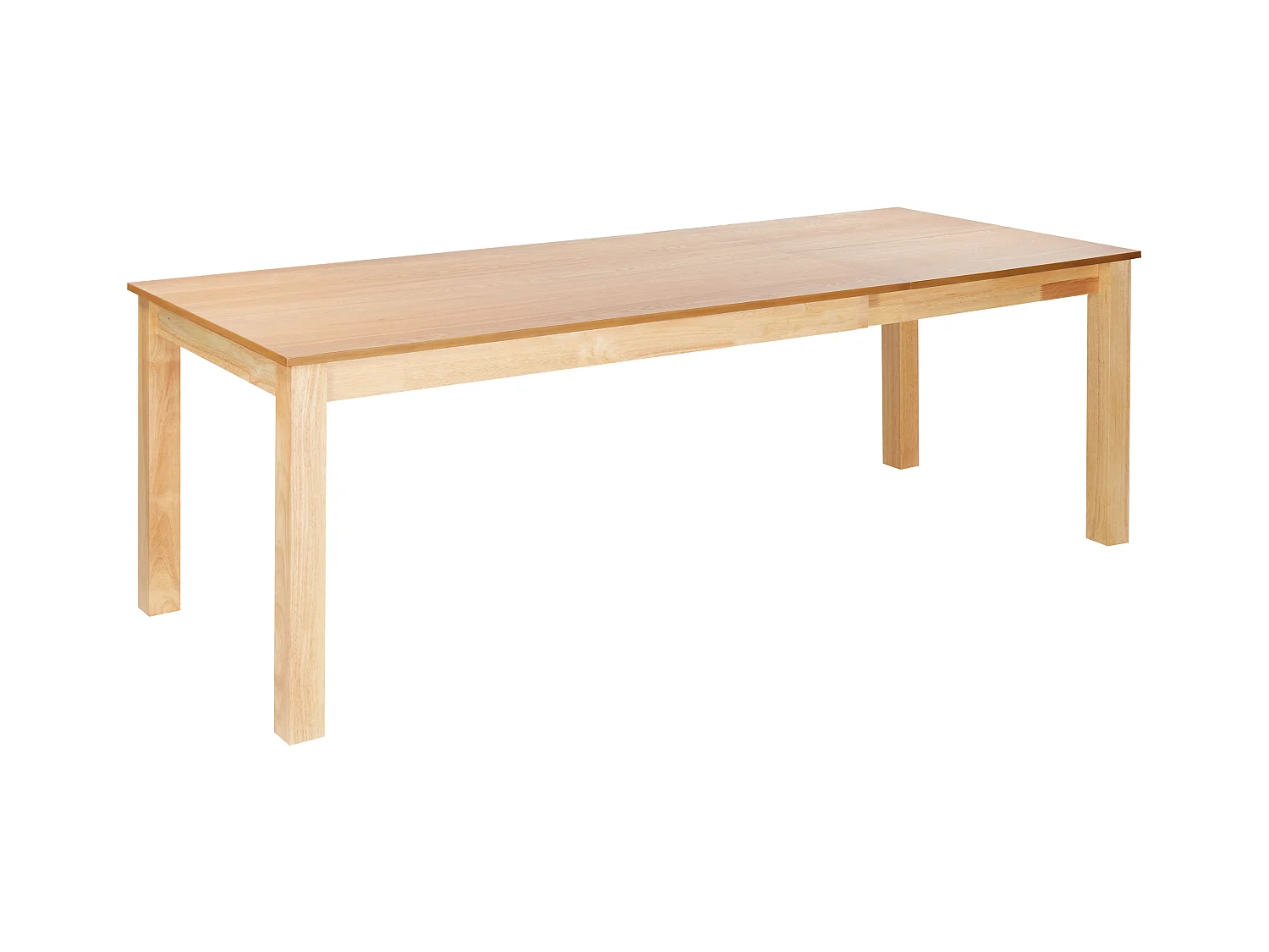 Table de salle à manger extensible MADURA Frêne naturel 160/240 cm 90 cm