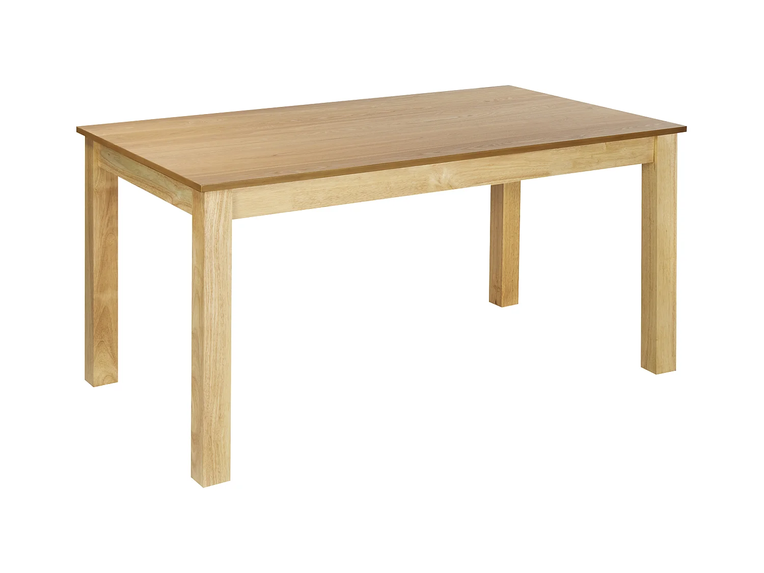 Table de salle à manger extensible MADURA Frêne naturel 160/240 cm 90 cm