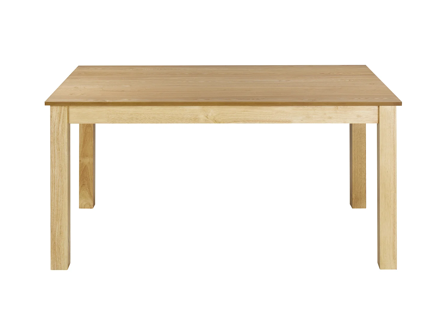 Table de salle à manger extensible MADURA Frêne naturel 160/240 cm 90 cm