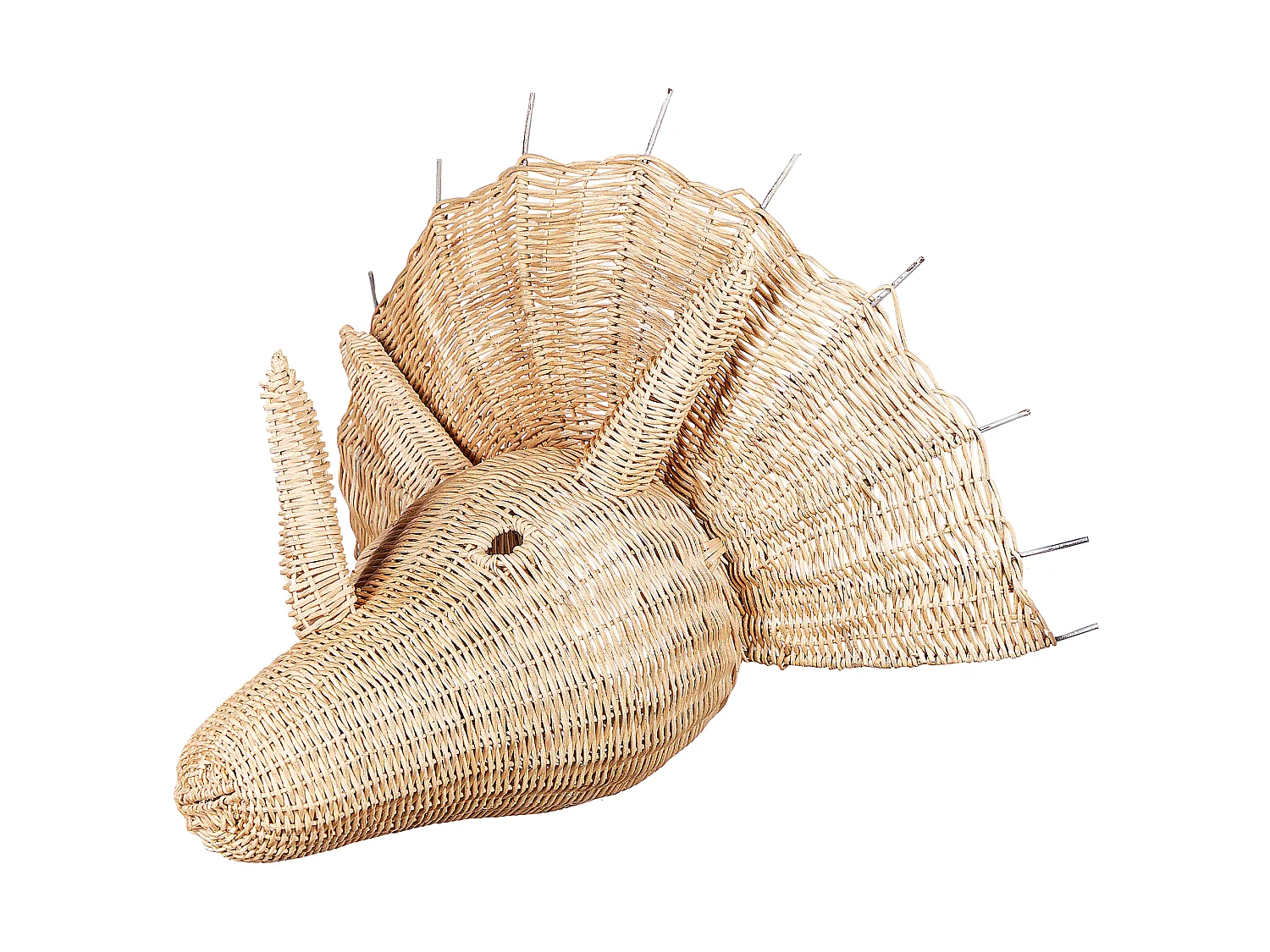 Wanddecoratie BIOKO Rotan 44 cm Natuurlijk