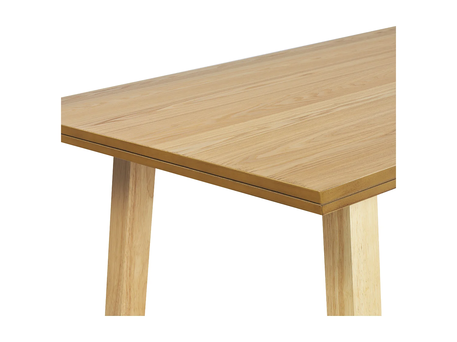 Table de repas BARNES Frêne naturel 160 cm 90 cm
