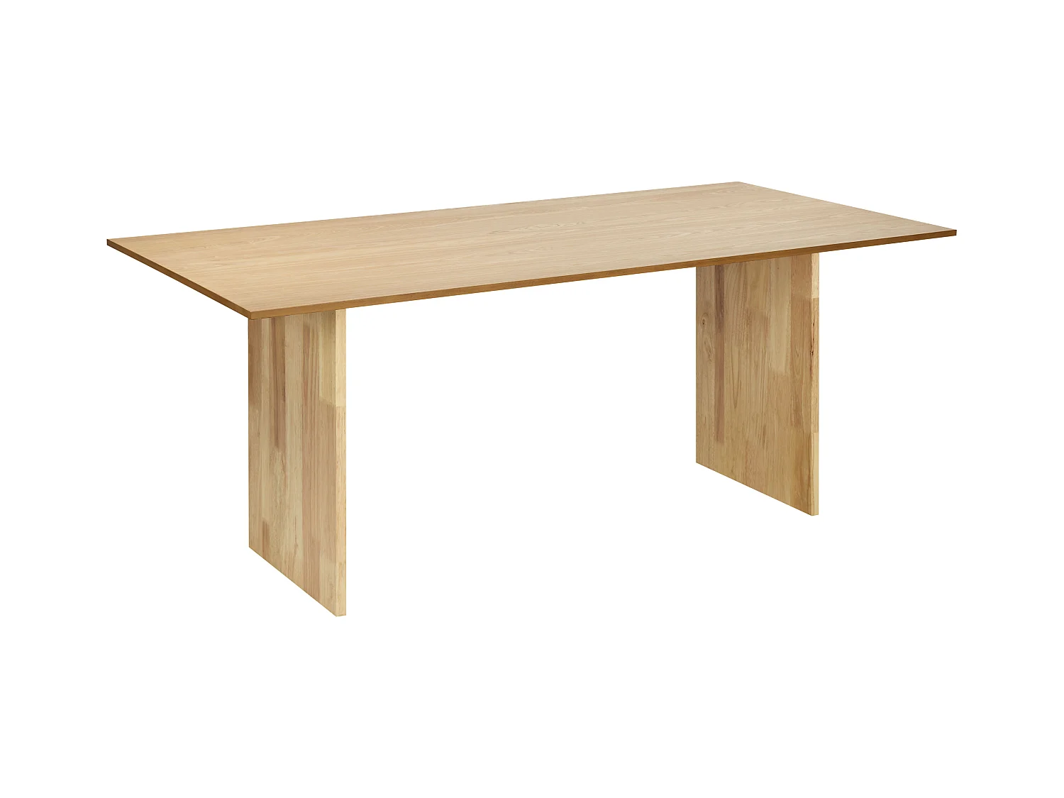 Table de repas MOORA Frêne naturel 180 cm 90 cm