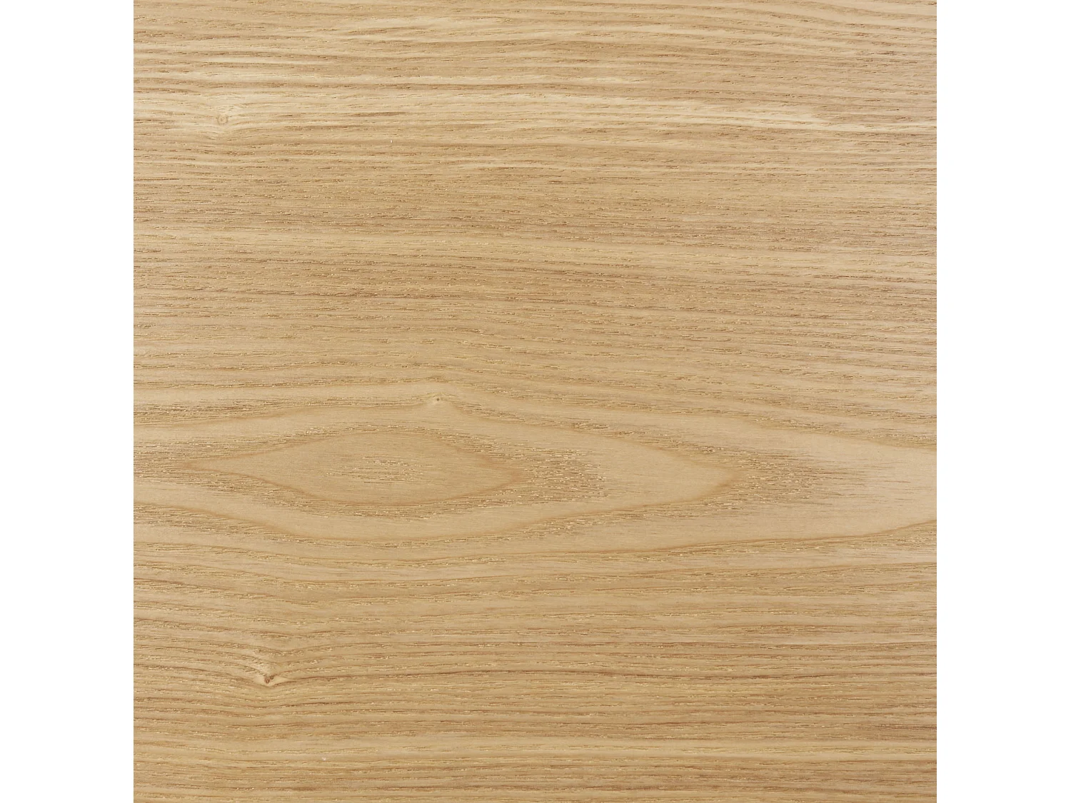 Esszimmer Küchentisch Rechteckige furnierte Platte Natürliche Ausführung Massivholz Beine 180 x 90 cm Helles Holz Moora