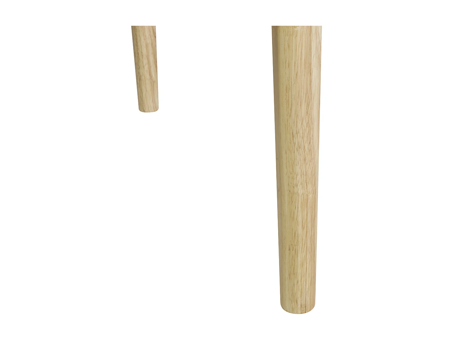 Table de repas ERMELO Frêne naturel 200 cm 100 cm