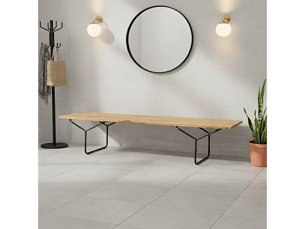 Nordische Stil Holzbank (180cm) - Yean