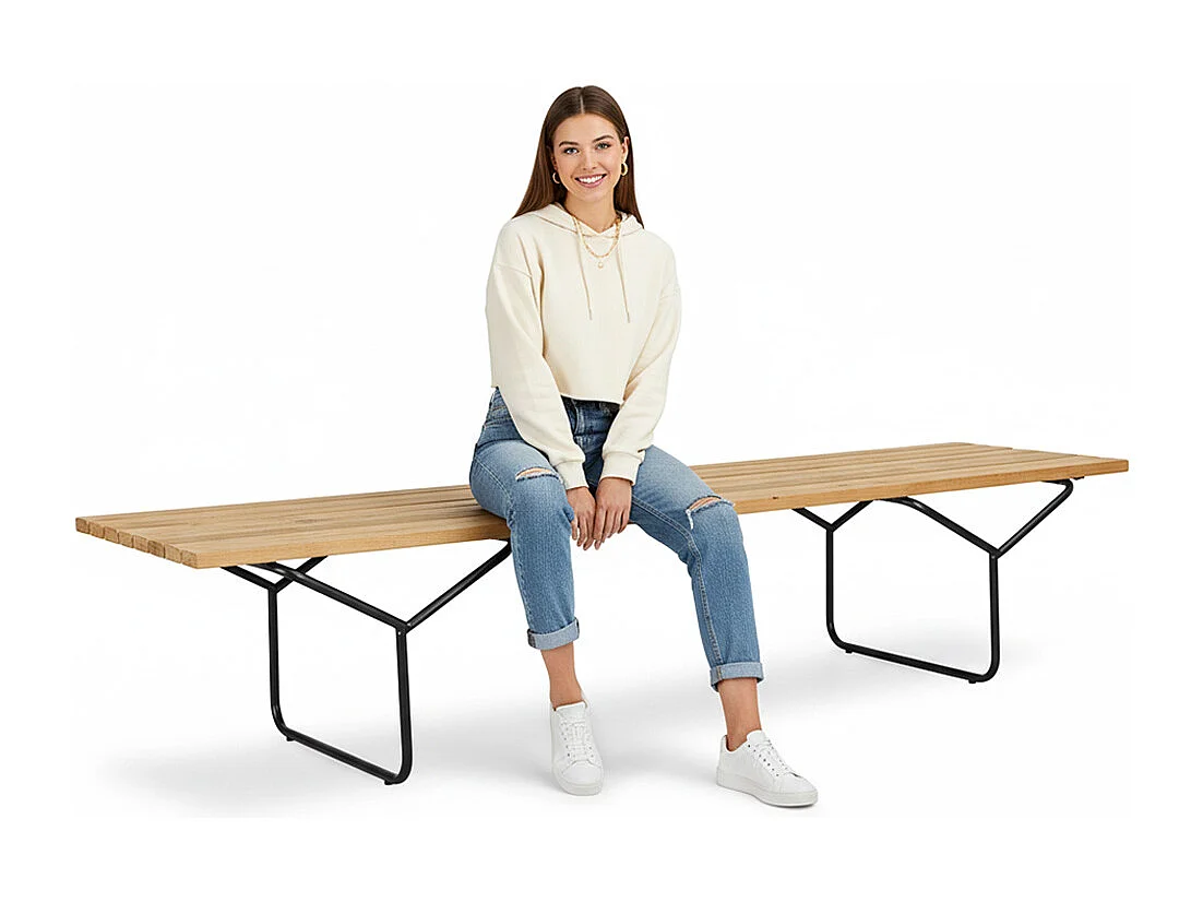Nordische Stil Holzbank (180cm) - Yean