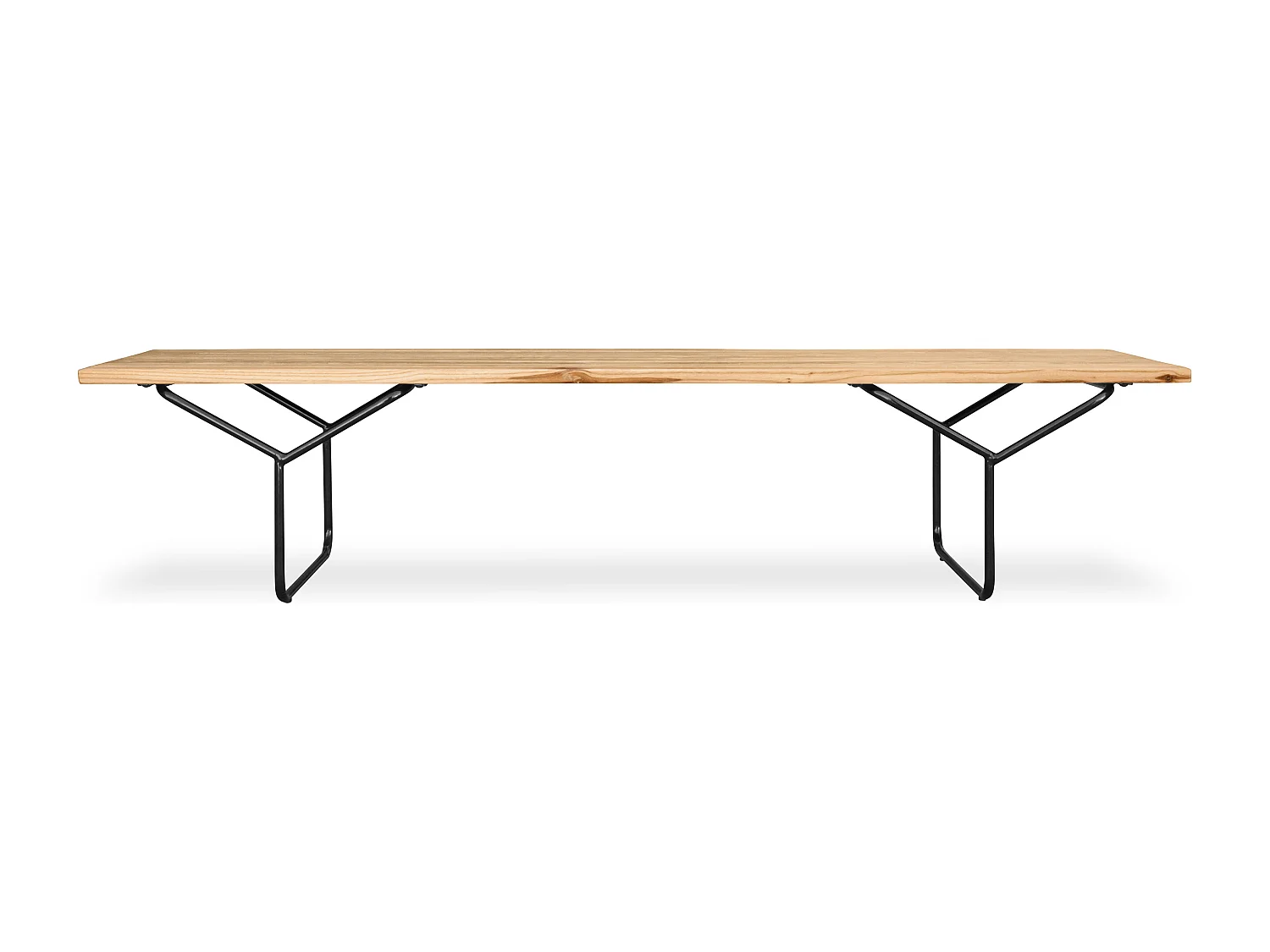 Banco estilo nórdico de madera (180cm) - Yean